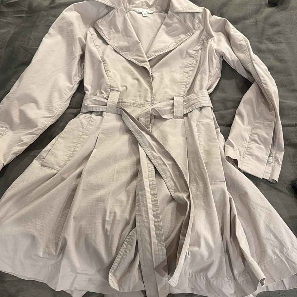 Cabi Pleated Belted Trench - Picture 12 of 12